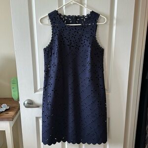 J. Crew Navy sheath, size 4
